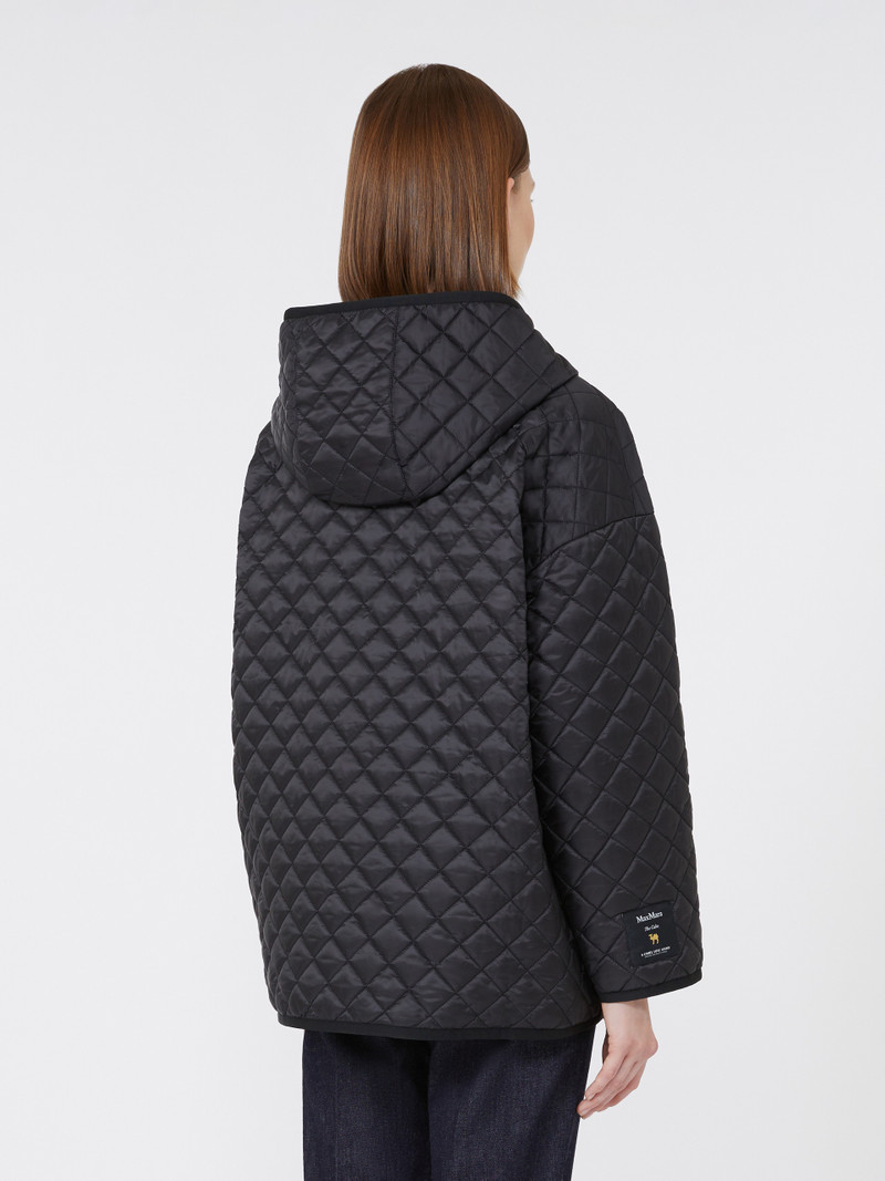 LEO Reversible padded jacket in water-repellent canvas 4