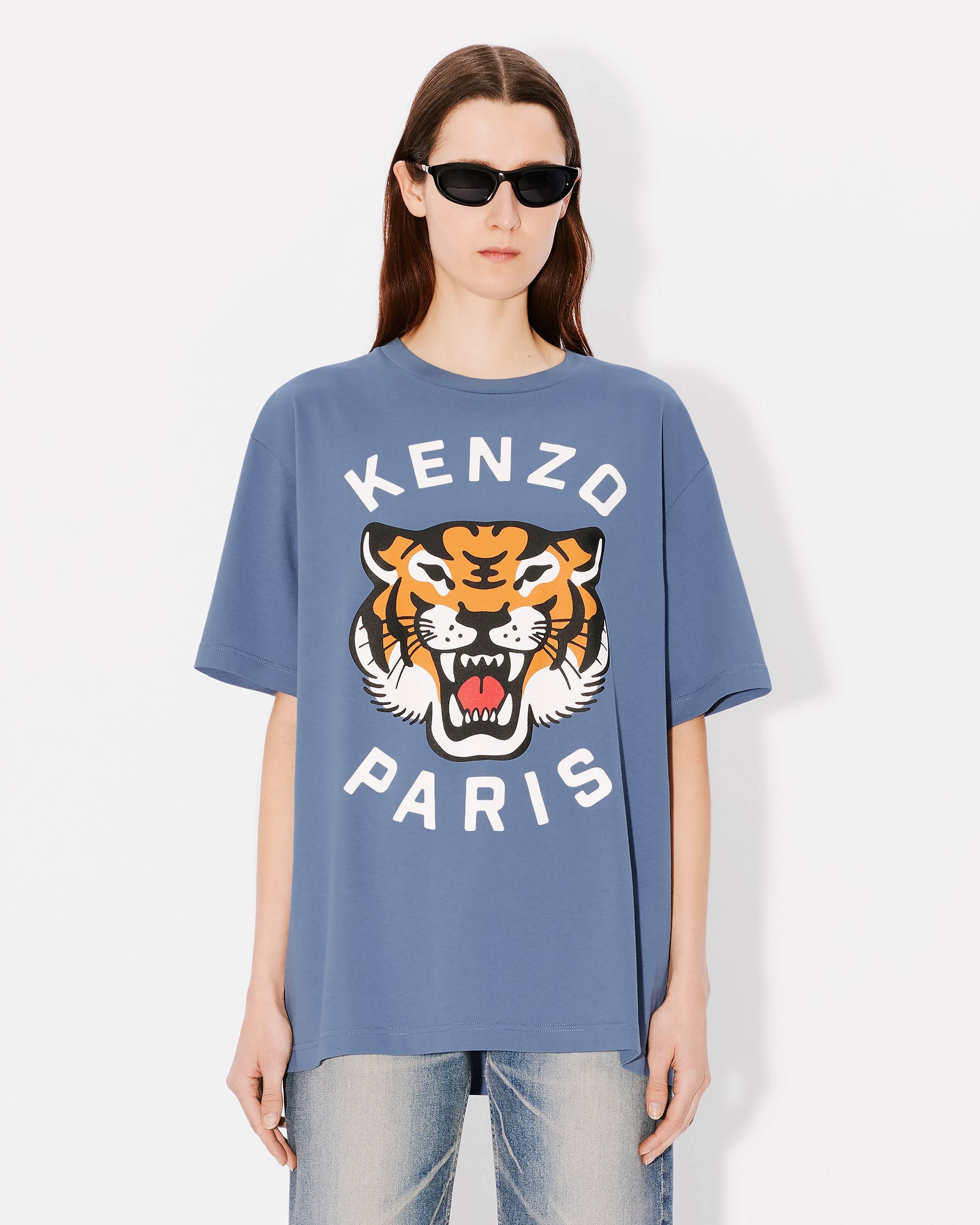 'KENZO Lucky Tiger' oversized genderless T-shirt - 3