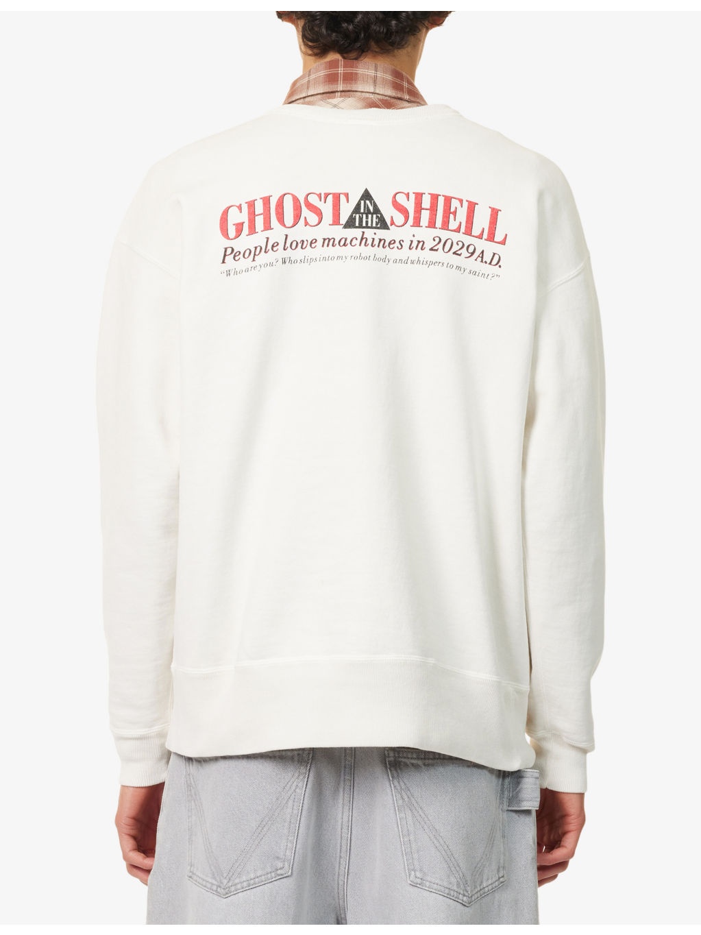 Graphic-Print Long-Sleeve Cotton Sweatshirt - 4