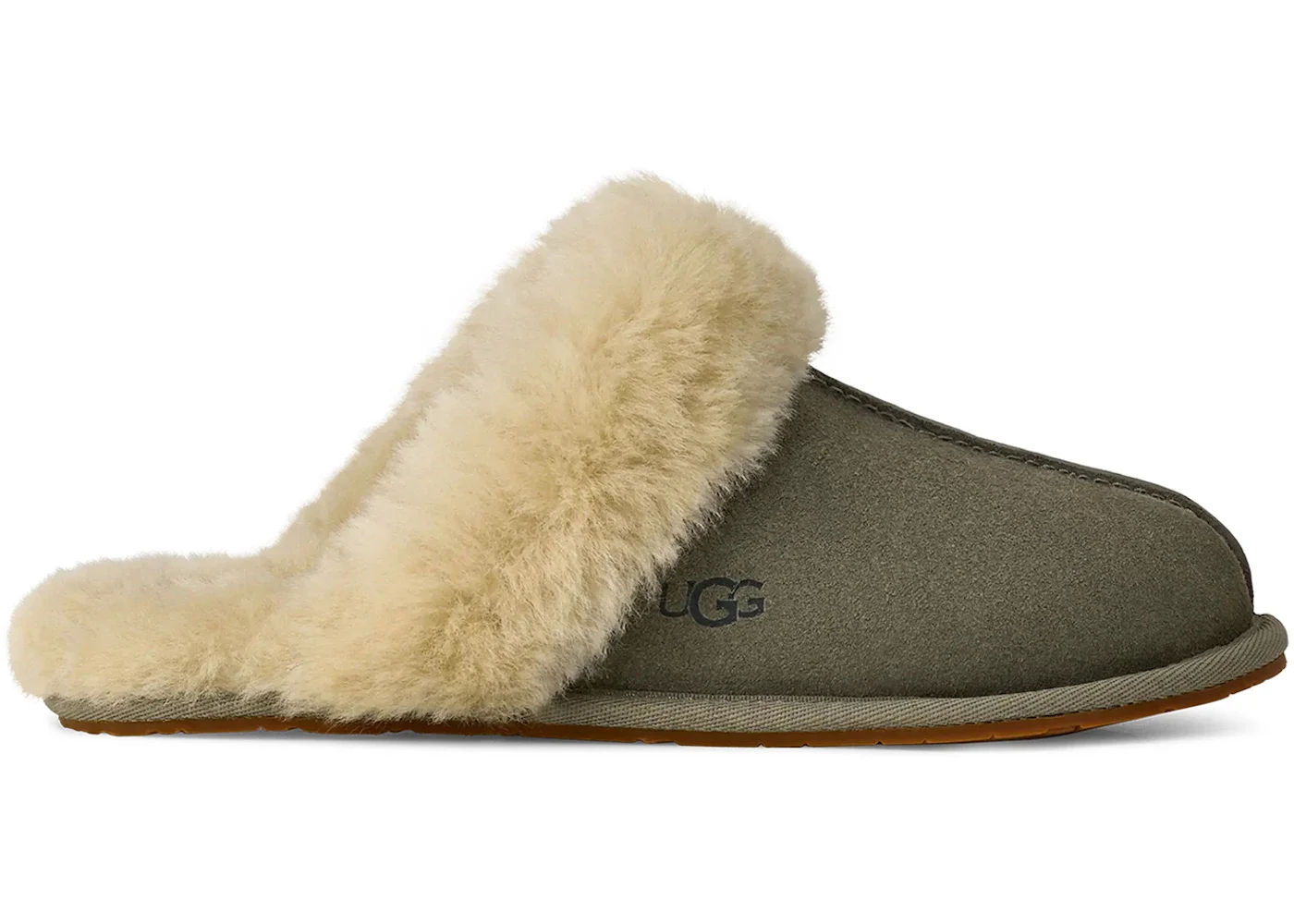 UGG Scuffette II Slipper Moss Green Muted Brass (Women's) - 1