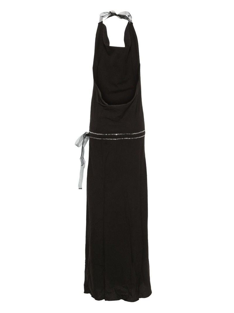 【関税込み】Gimaguas ブラック Costa マキシドレス Costa Maxi Dress Black - Halter - Gimaguas