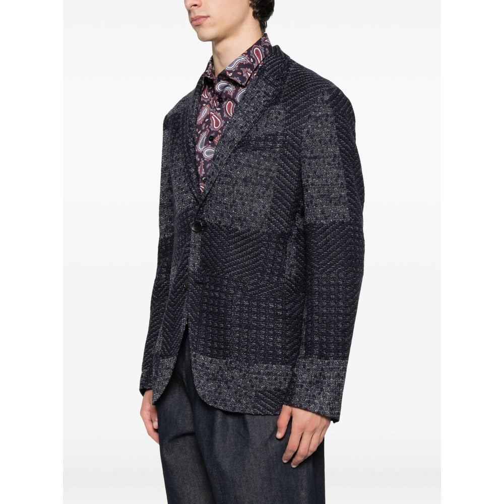 Etro Blue Jackets - Blazers Men - 3