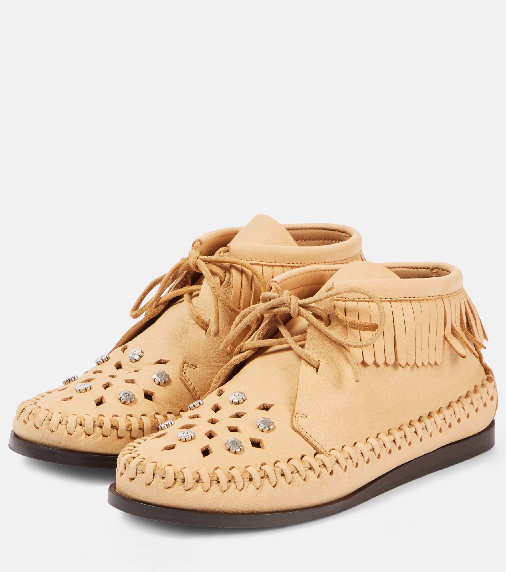 Felsa leather moccasins - 4