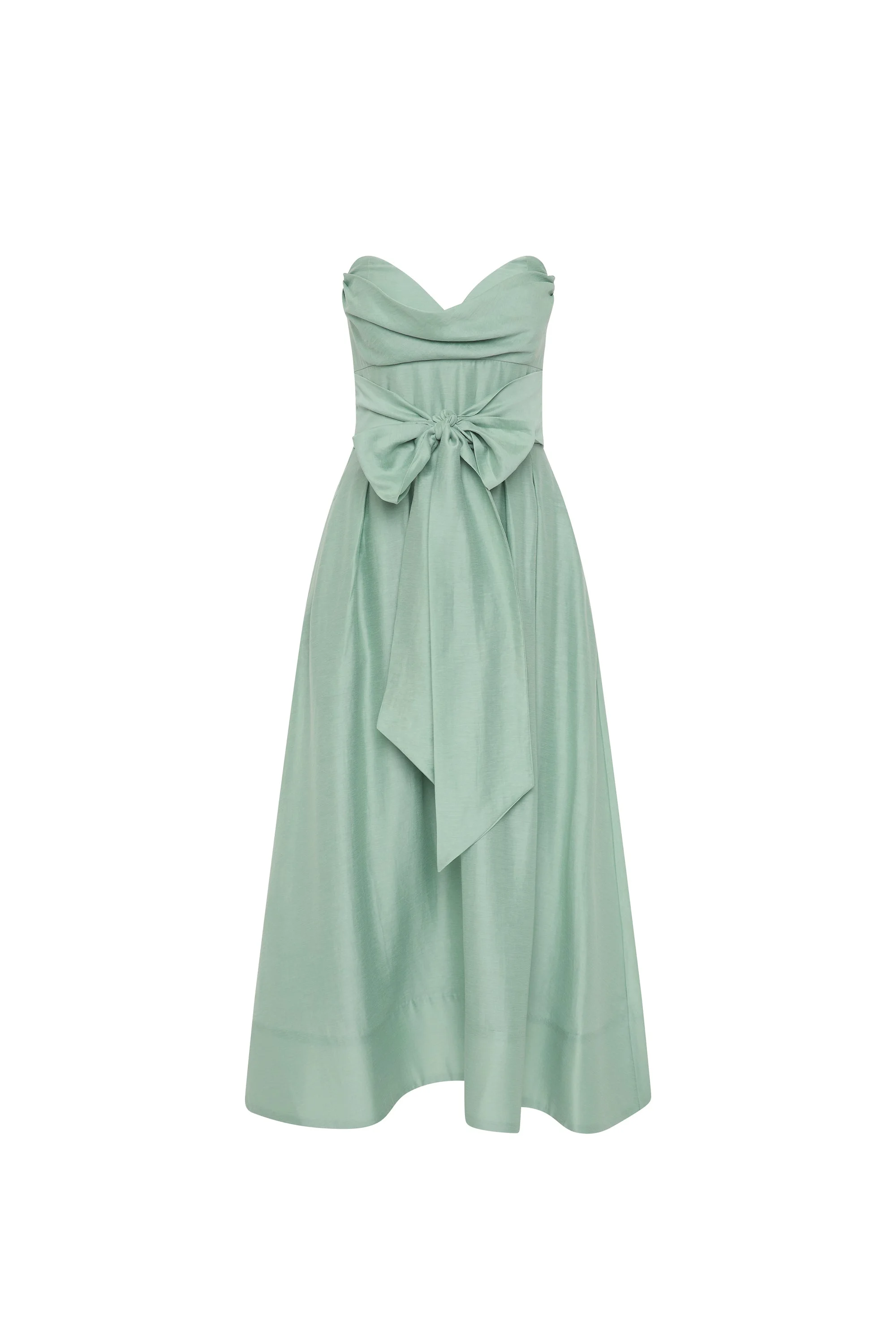 Serenity Strapless Midi Dress - 1
