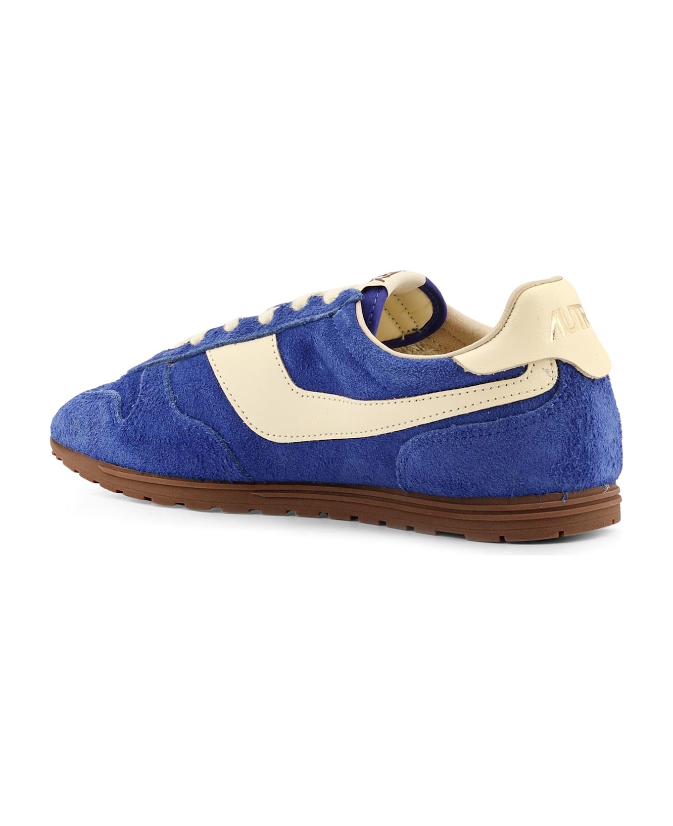 Windspin Low-top Suede And Leather Sneakers - 3