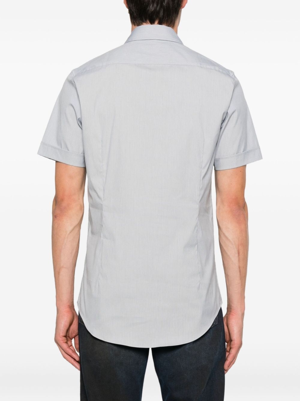 Orb-embroidered short-sleeve shirt - 4