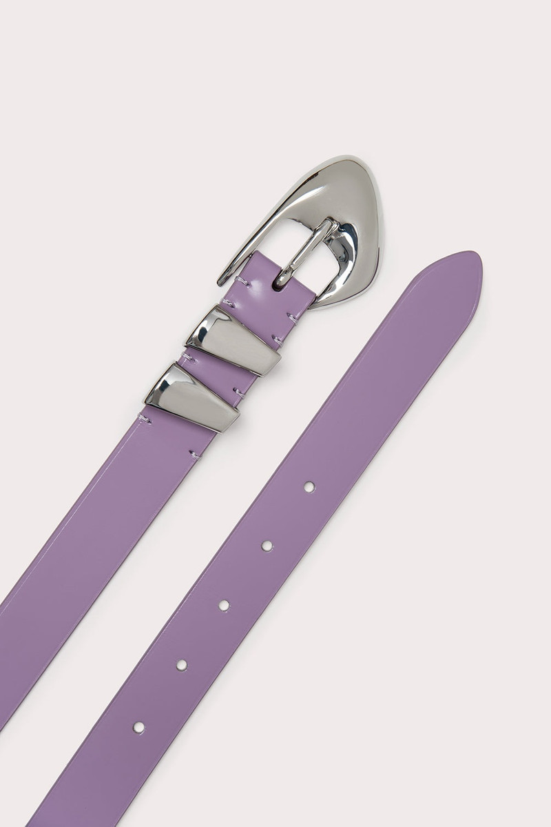 BY FAR MOORE PURPLE HAZE SEMI PATENT LEATHER outlook