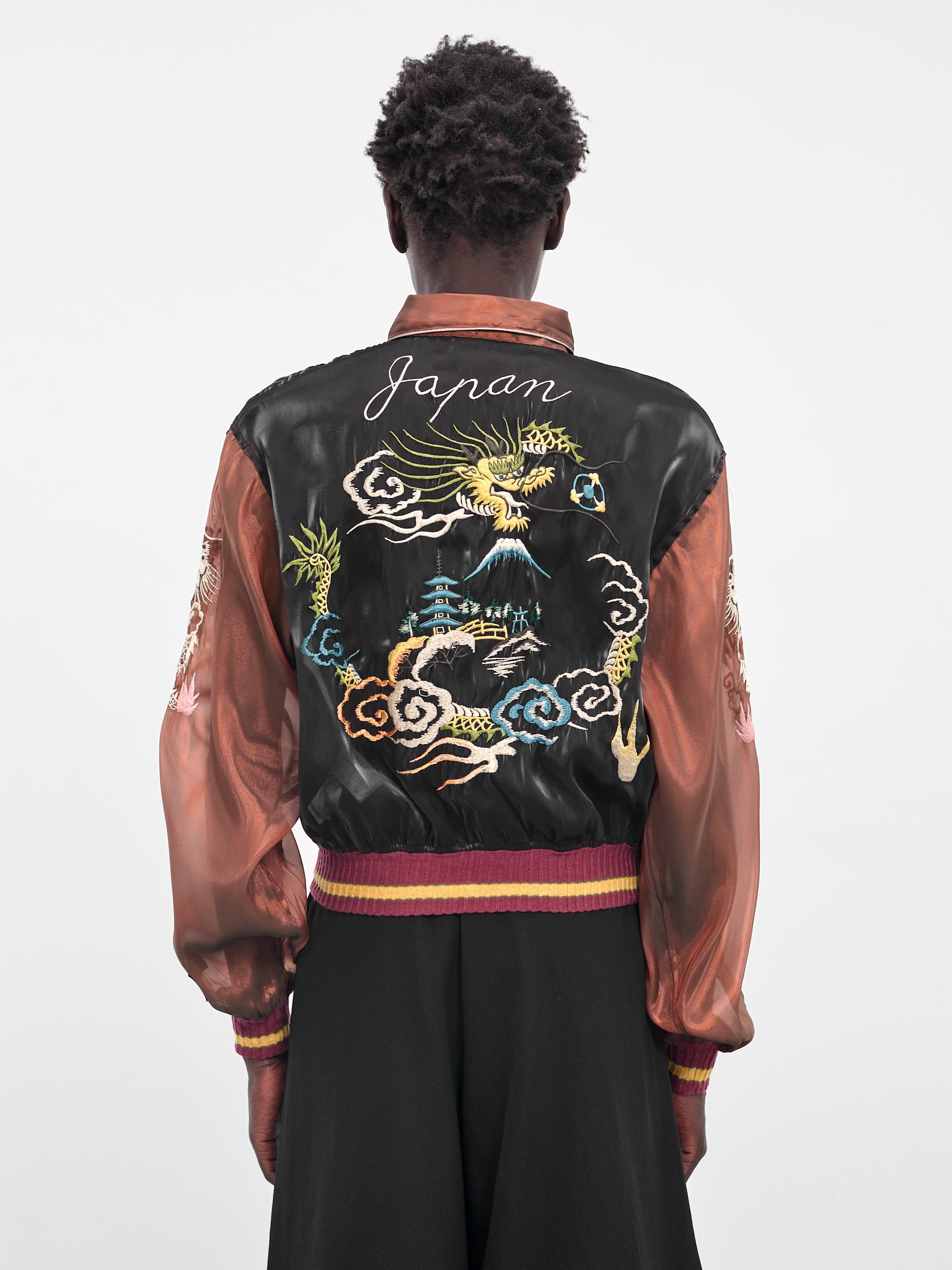 Sheer Japan Souvenir Zip Jacket - 3