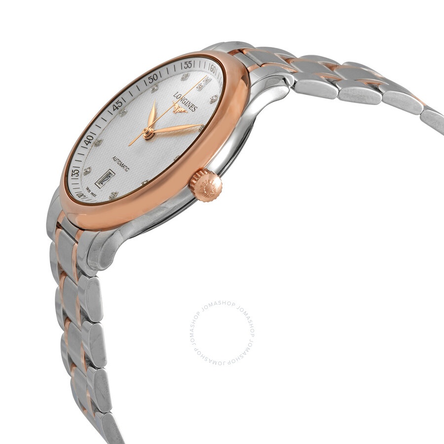 Longines Master Collection Automatic Diamond White Dial Men's Watch L2.628.5.97.7 - 2