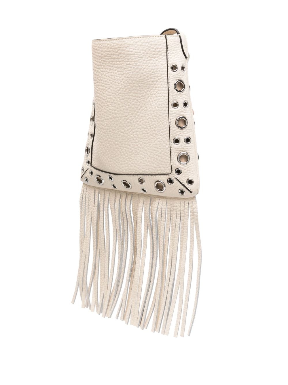 fringed cross body bag - 3