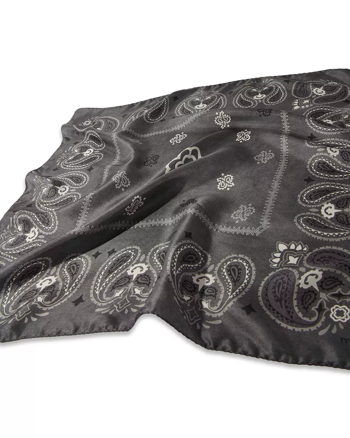 Paisley Silk Bandana - 3