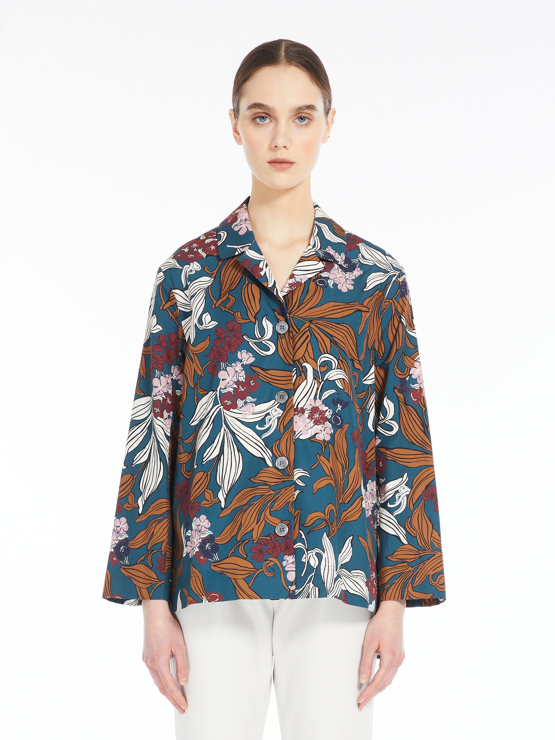 FAUNA Printed cotton shirt - 3