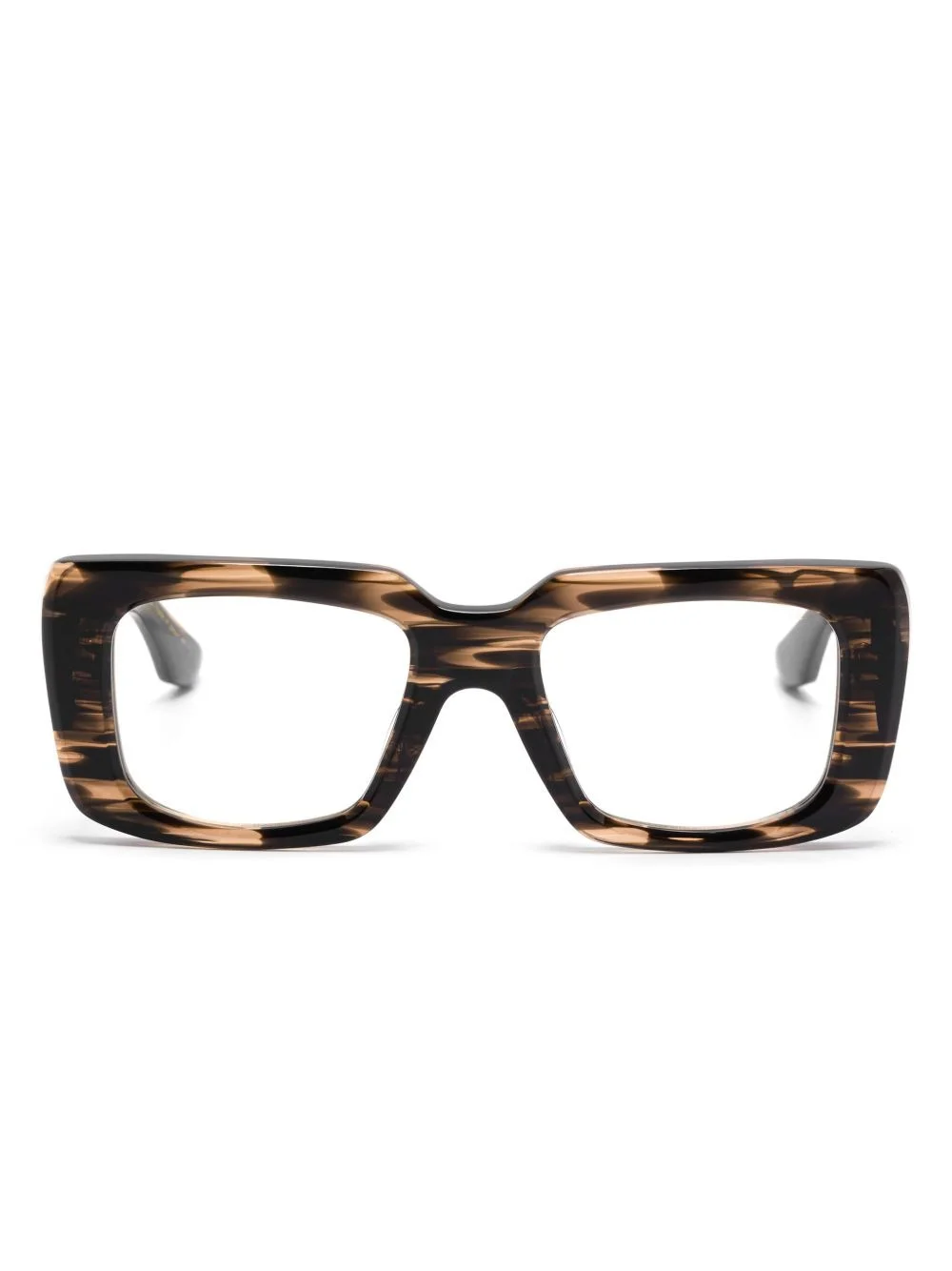 square-frame glasses - 1