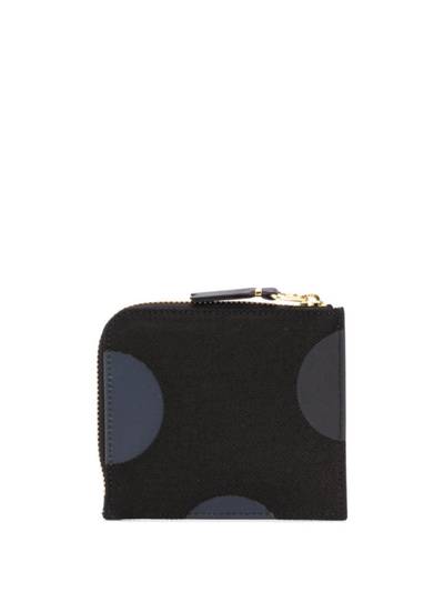 Comme Des Garçons polka dot printed wallet outlook