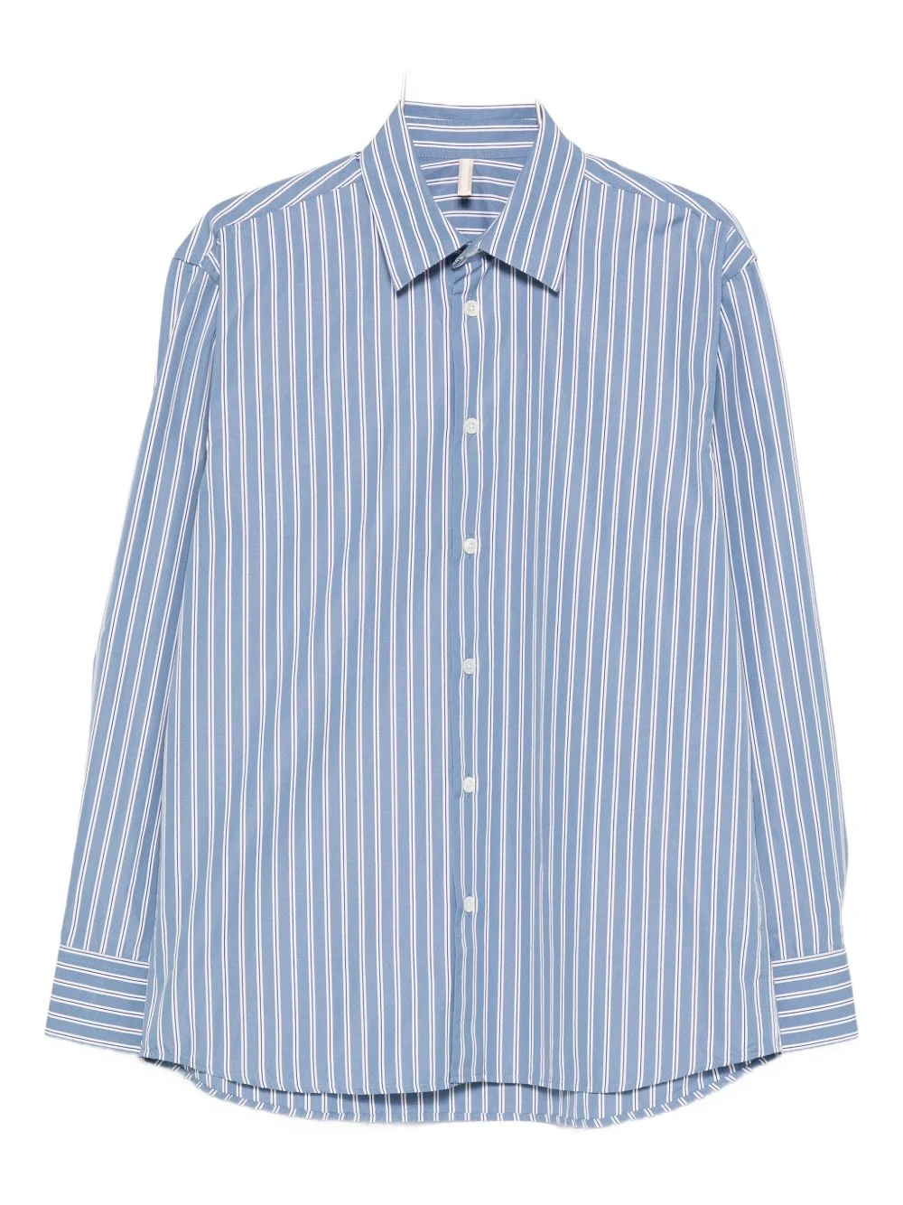 striped buttoned shirt - 1