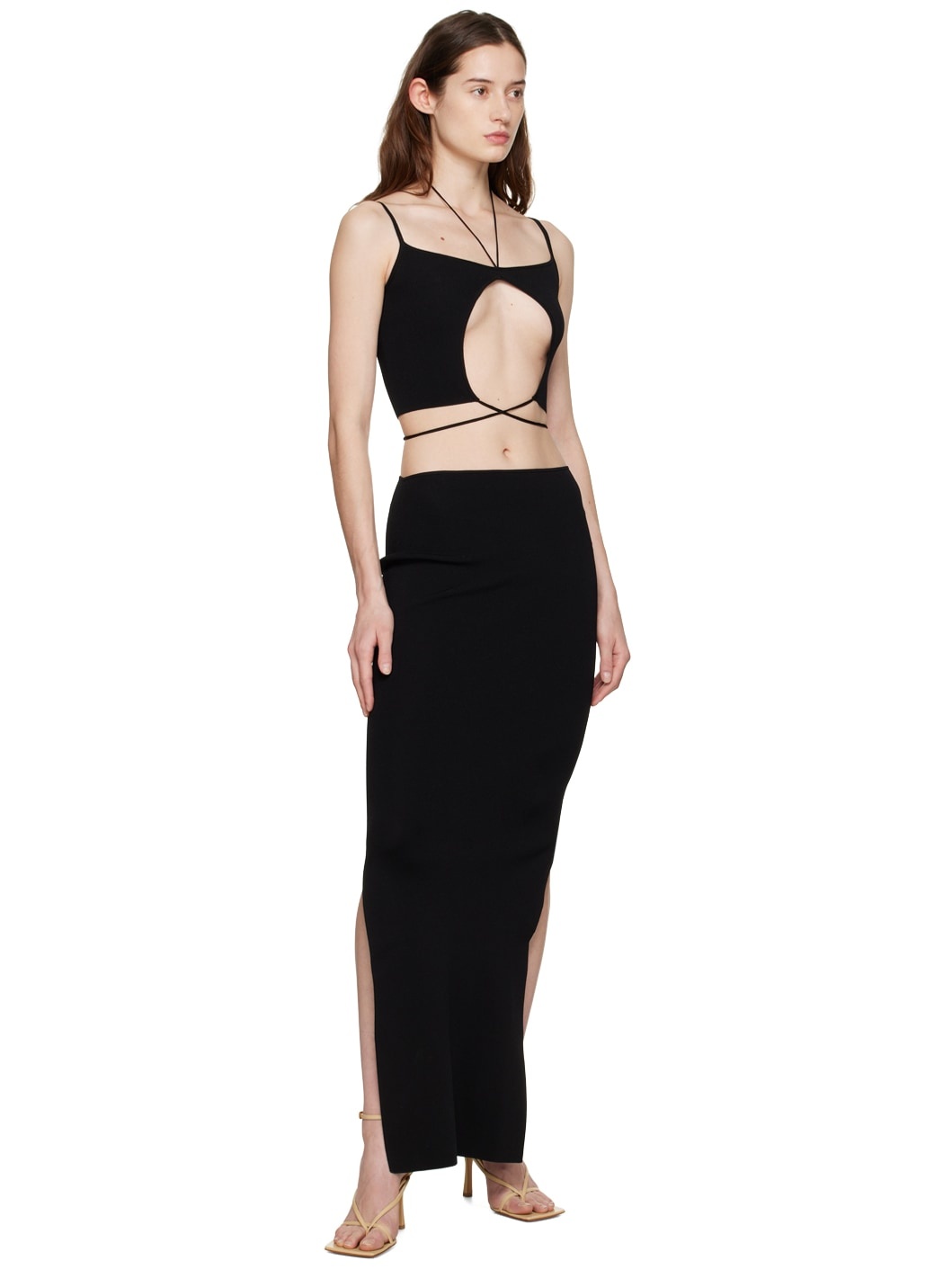 Black Mloko Maxi Dress - 4