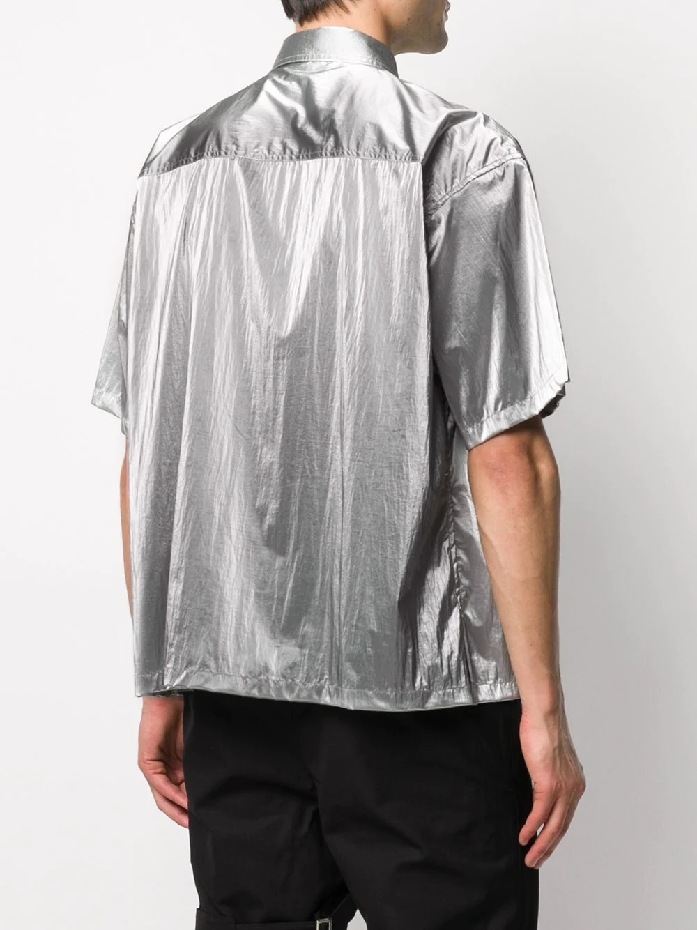 metallic shirt - 5