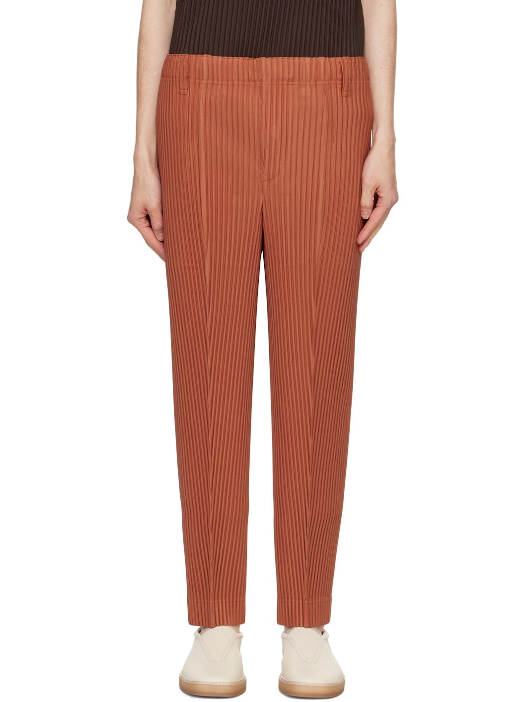 Orange Compleat Trousers - 1
