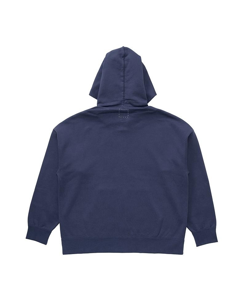 visvim ULTIMATE JUMBO SB HOODIE F.Z. NAVY outlook