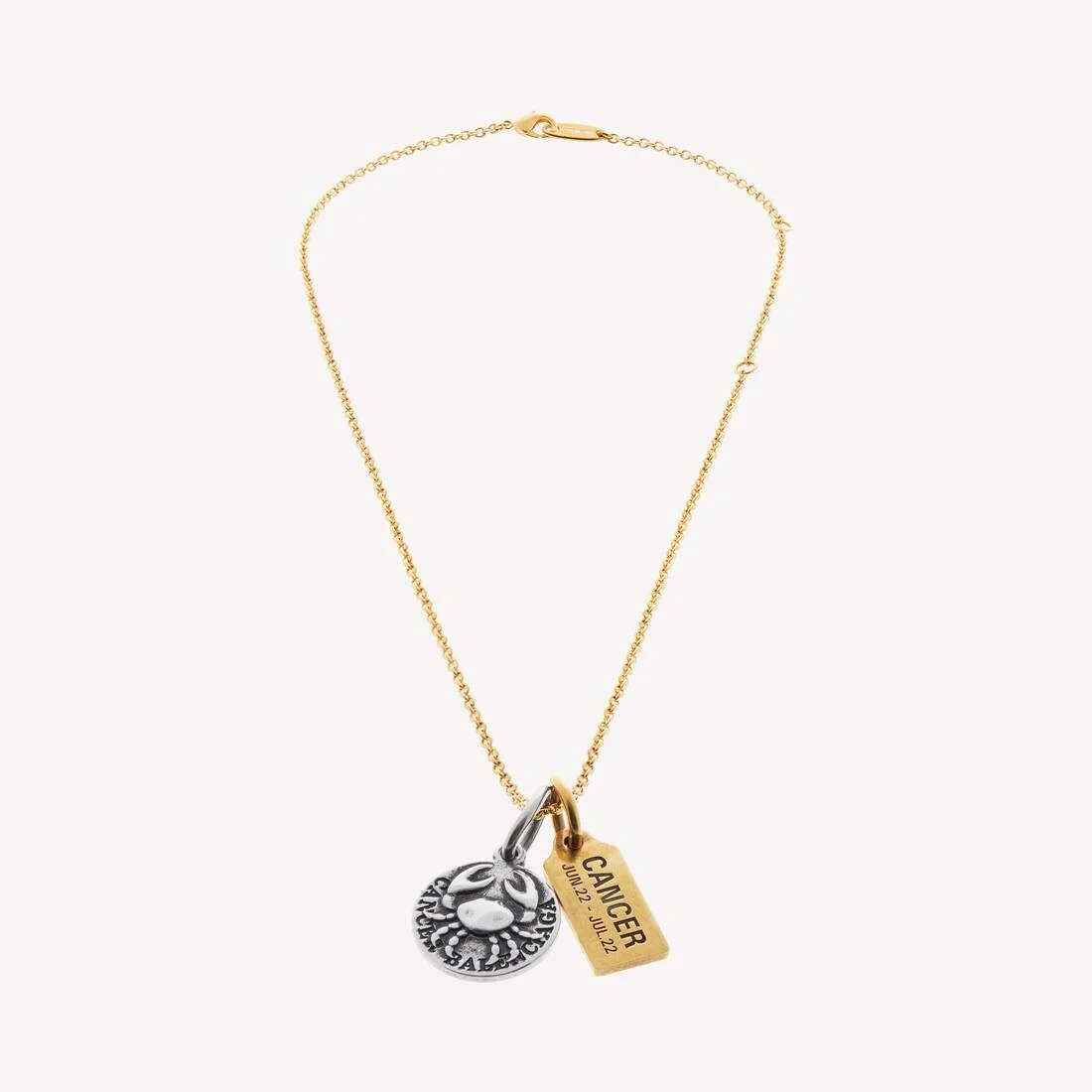 Horoscope Cancer Necklace in Gold/silver - 1