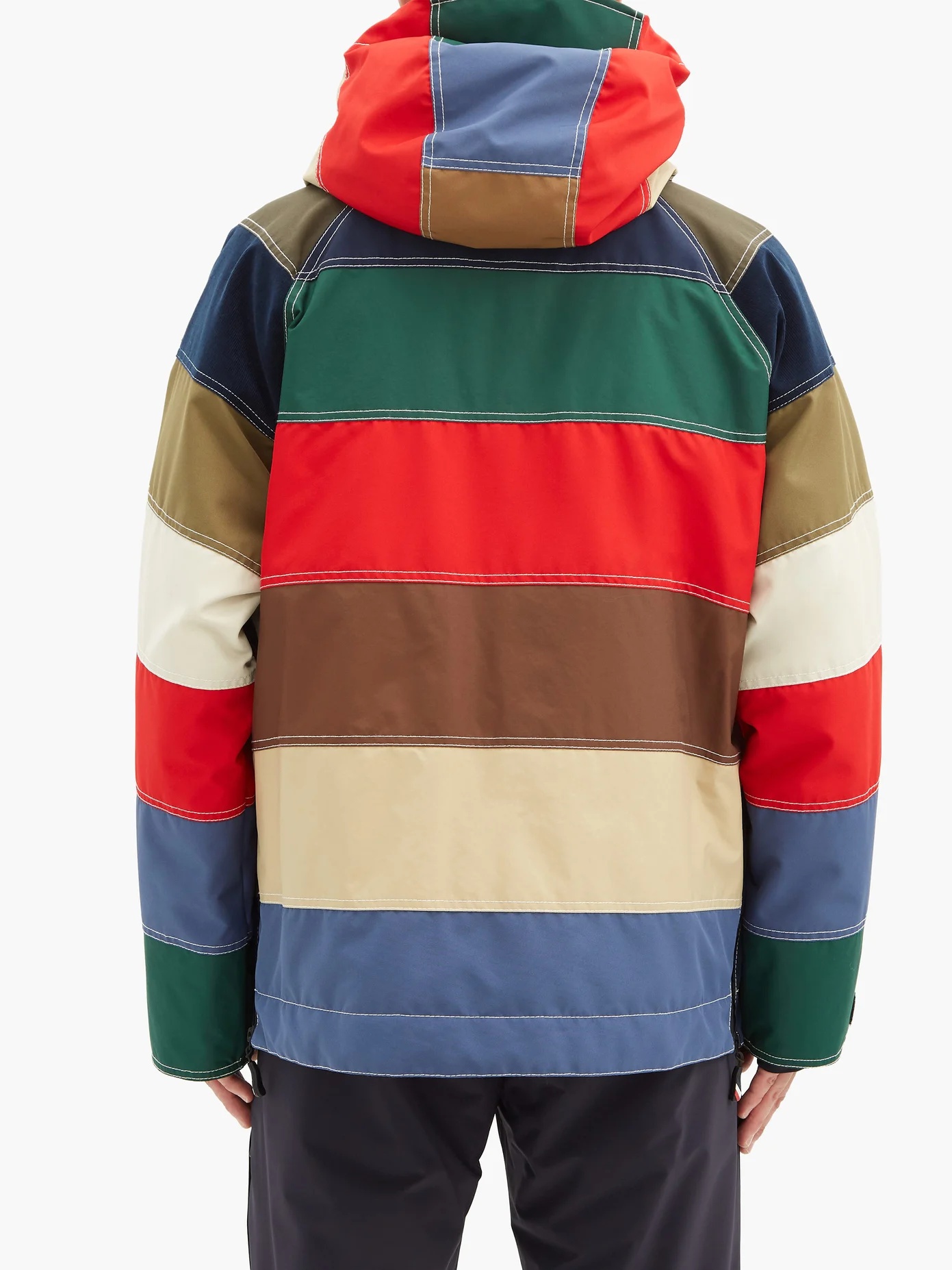 Chetoz striped down jacket - 5