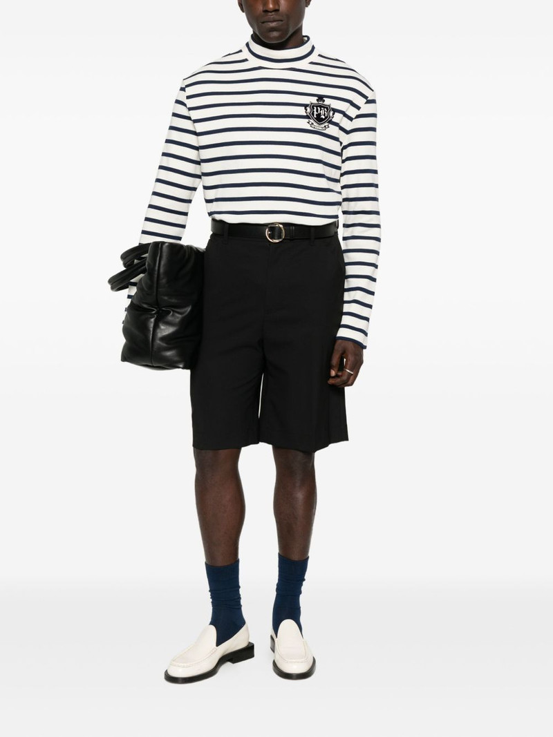 Balmain striped long-sleeve T-shirt outlook