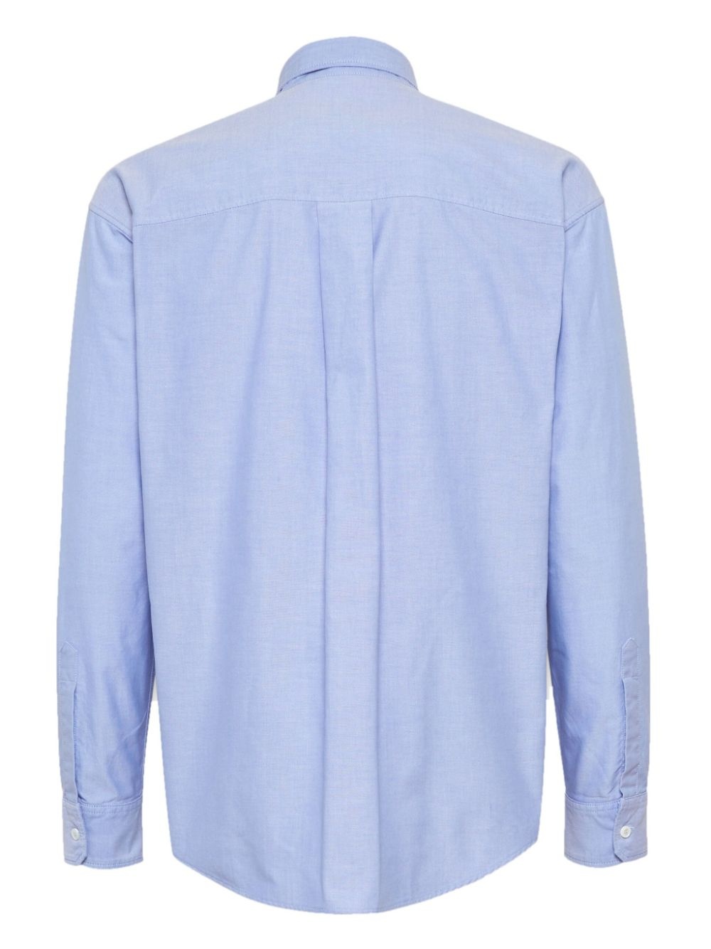 cargo-pockets cotton shirt - 2