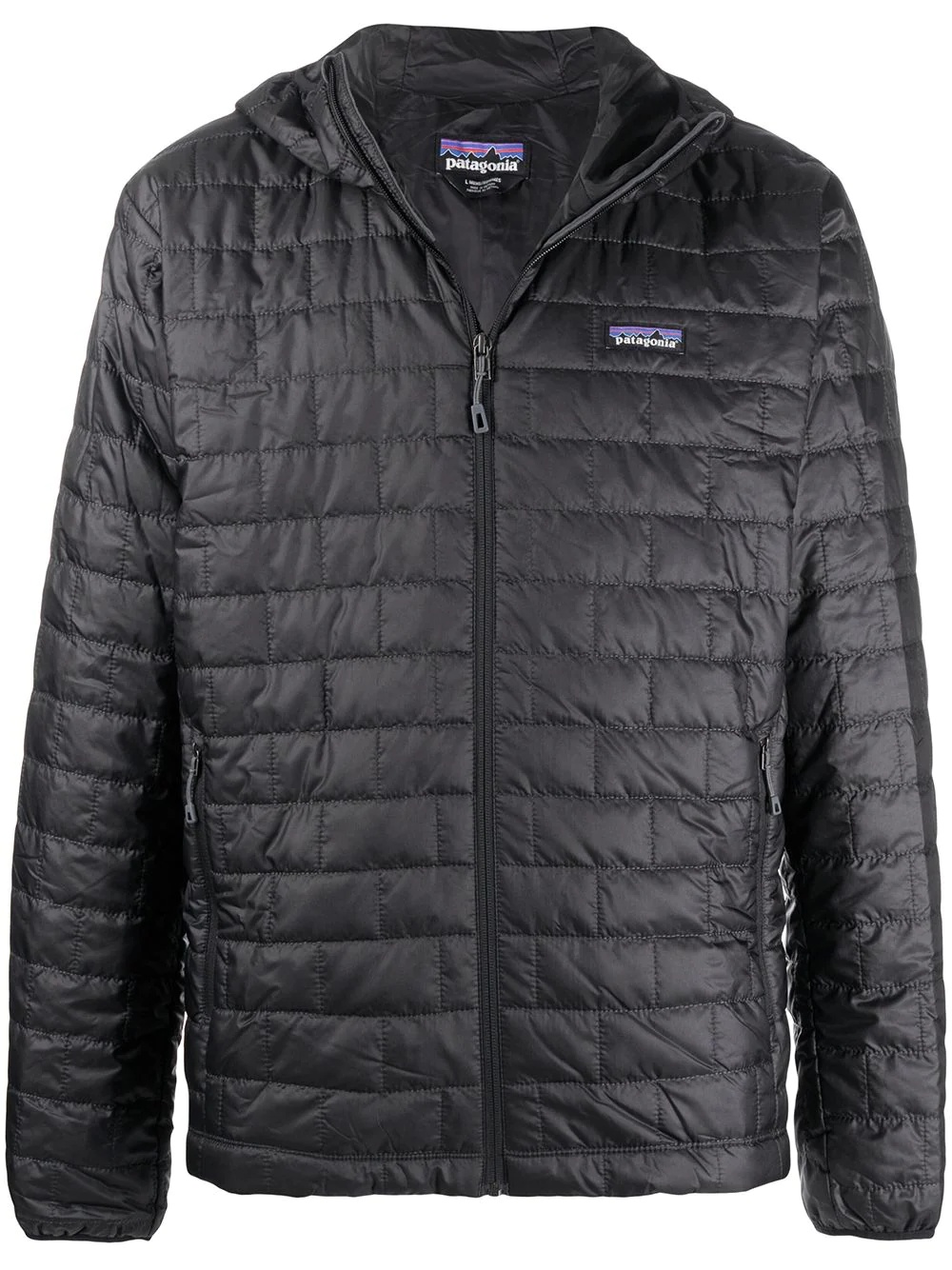 hooded padded jacket - 1