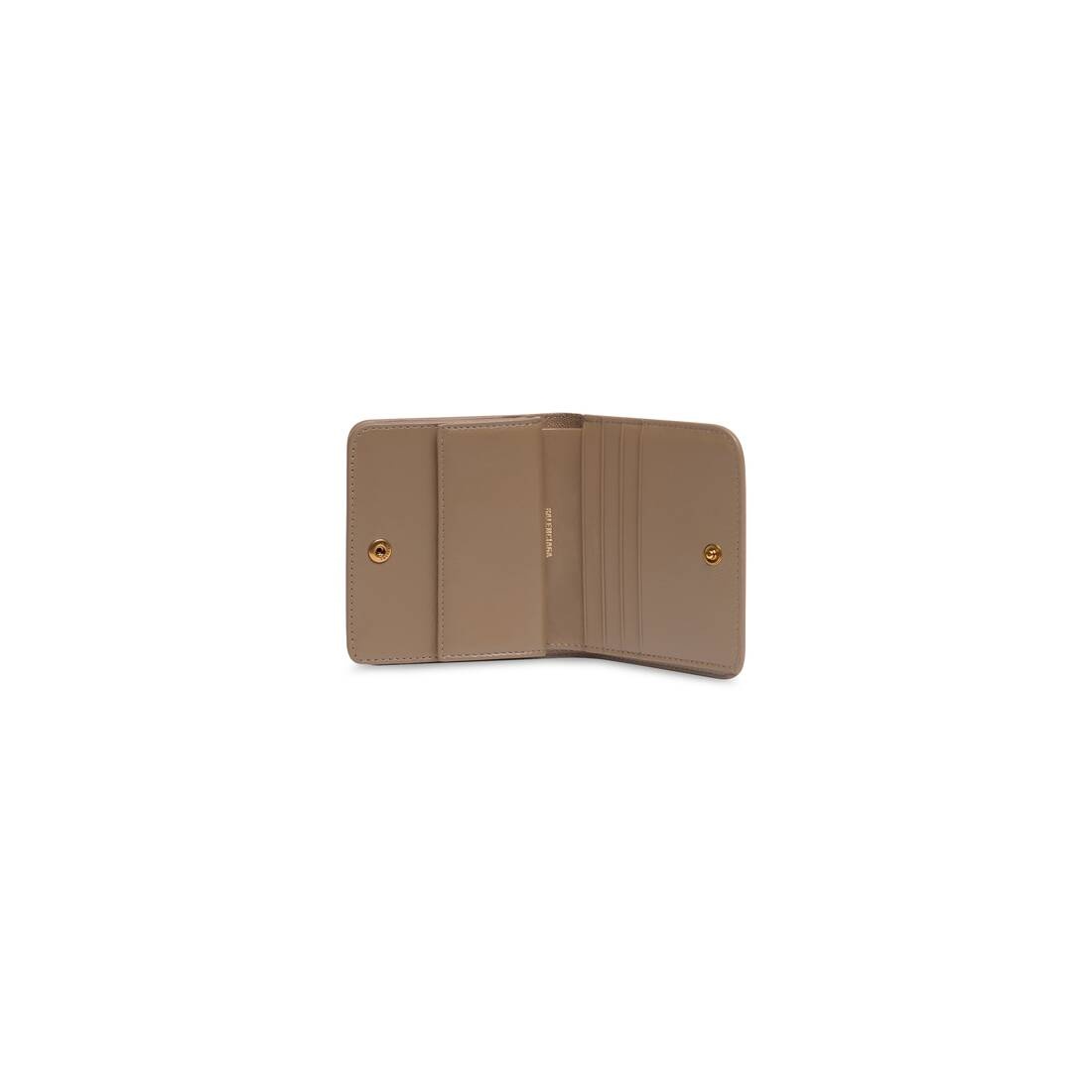 signature flap coin and card holder bb monogram coated canvas - 3