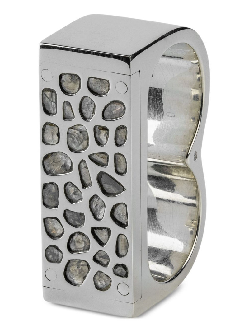 Parts of Four Plate Double diamond ring outlook