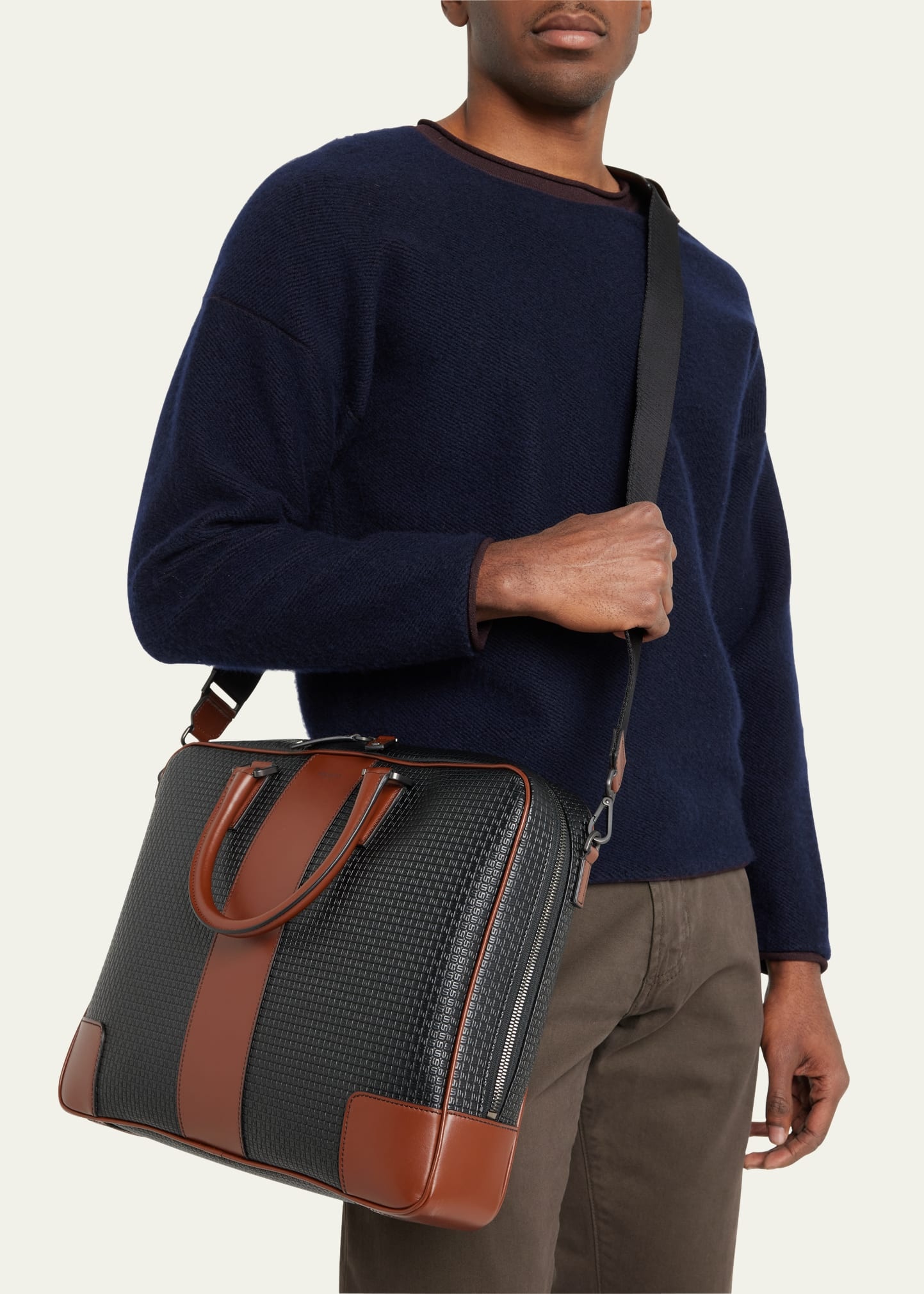 Men's Slim Stepan 72 Briefcase - 2