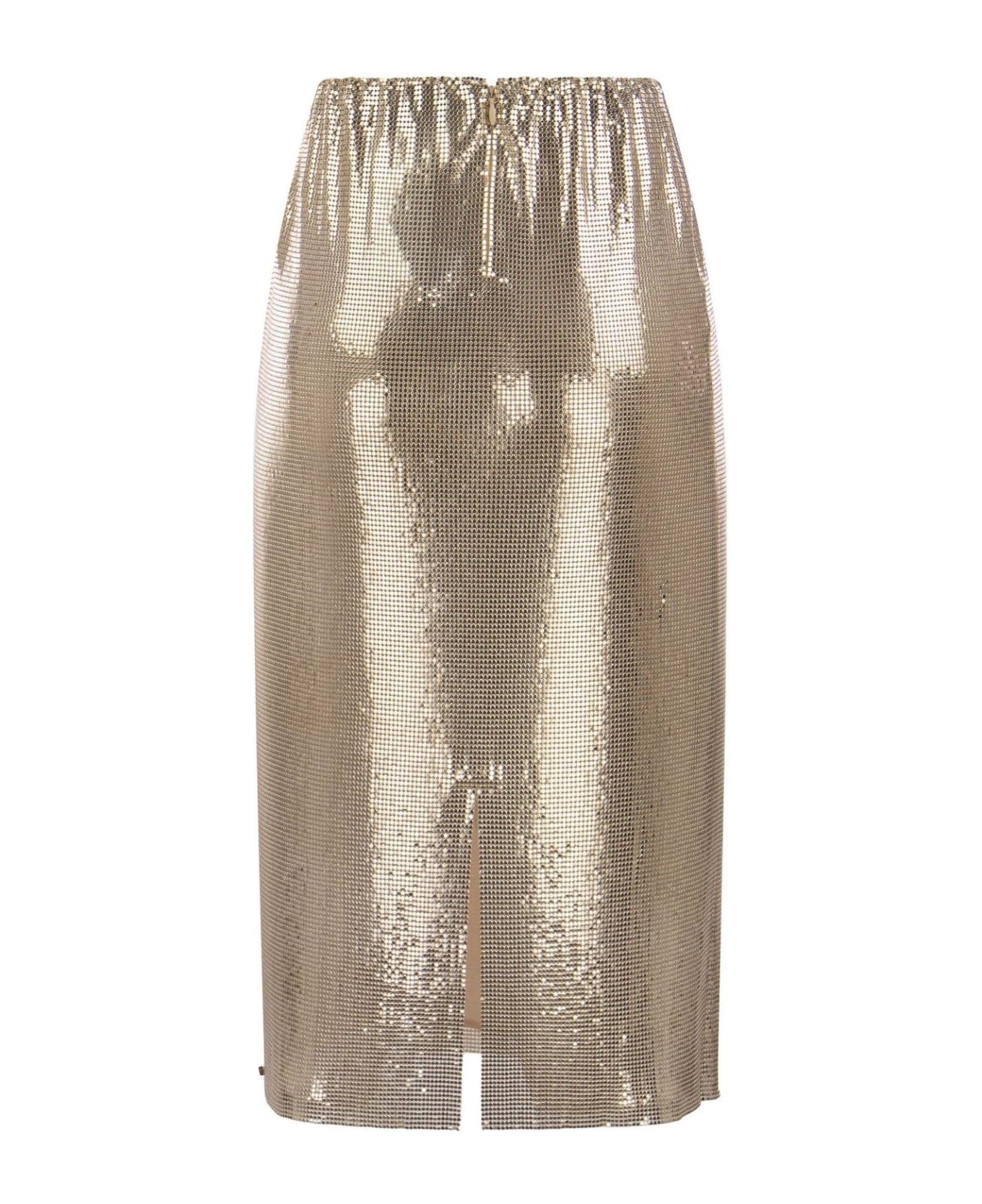 Embellished High Waist Skirt - 2