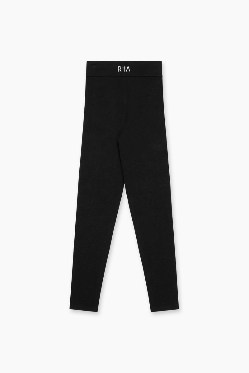 SIBILLE CROPPED LEGGING | BLACK 1