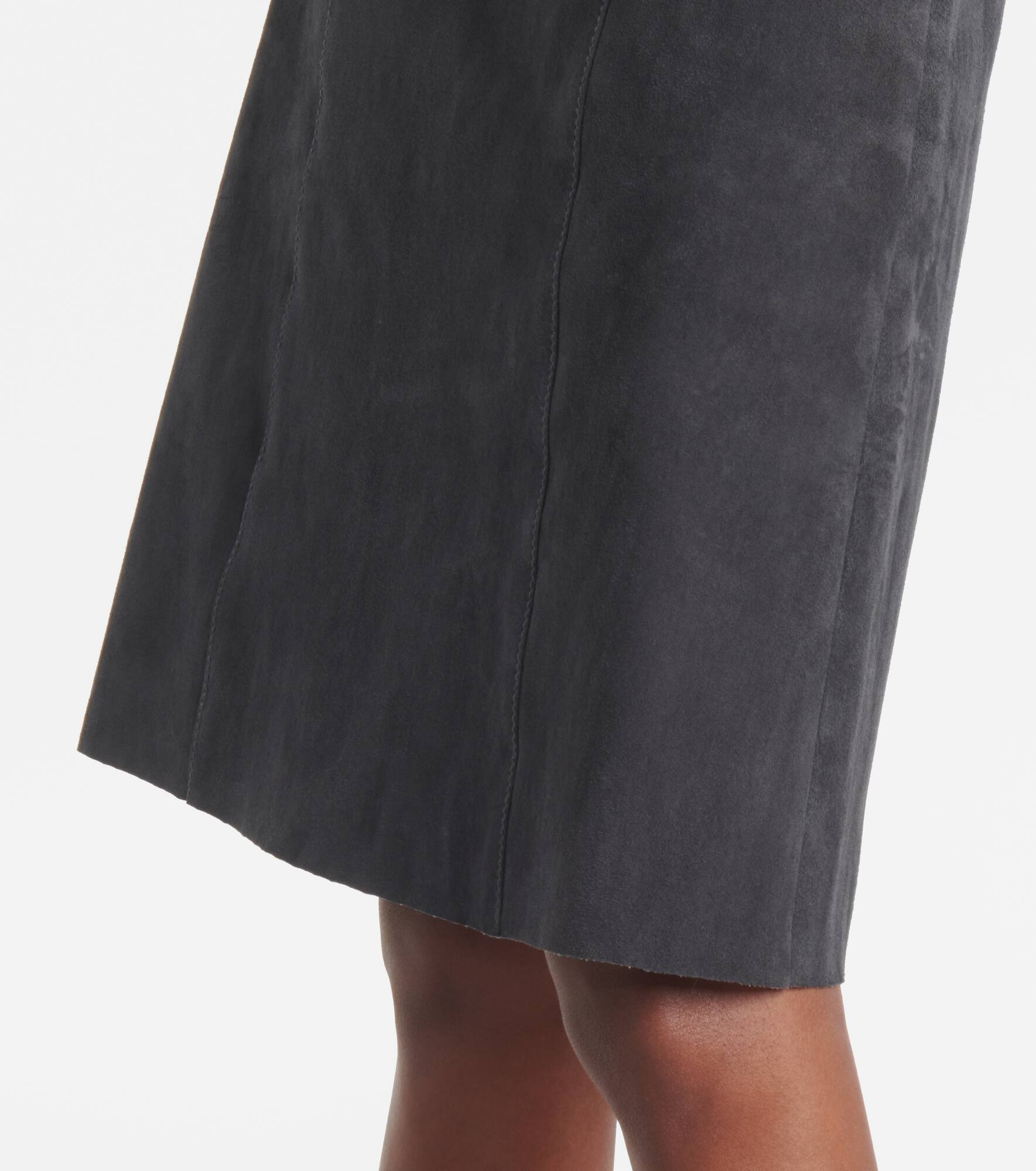 Suede midi skirt - 5