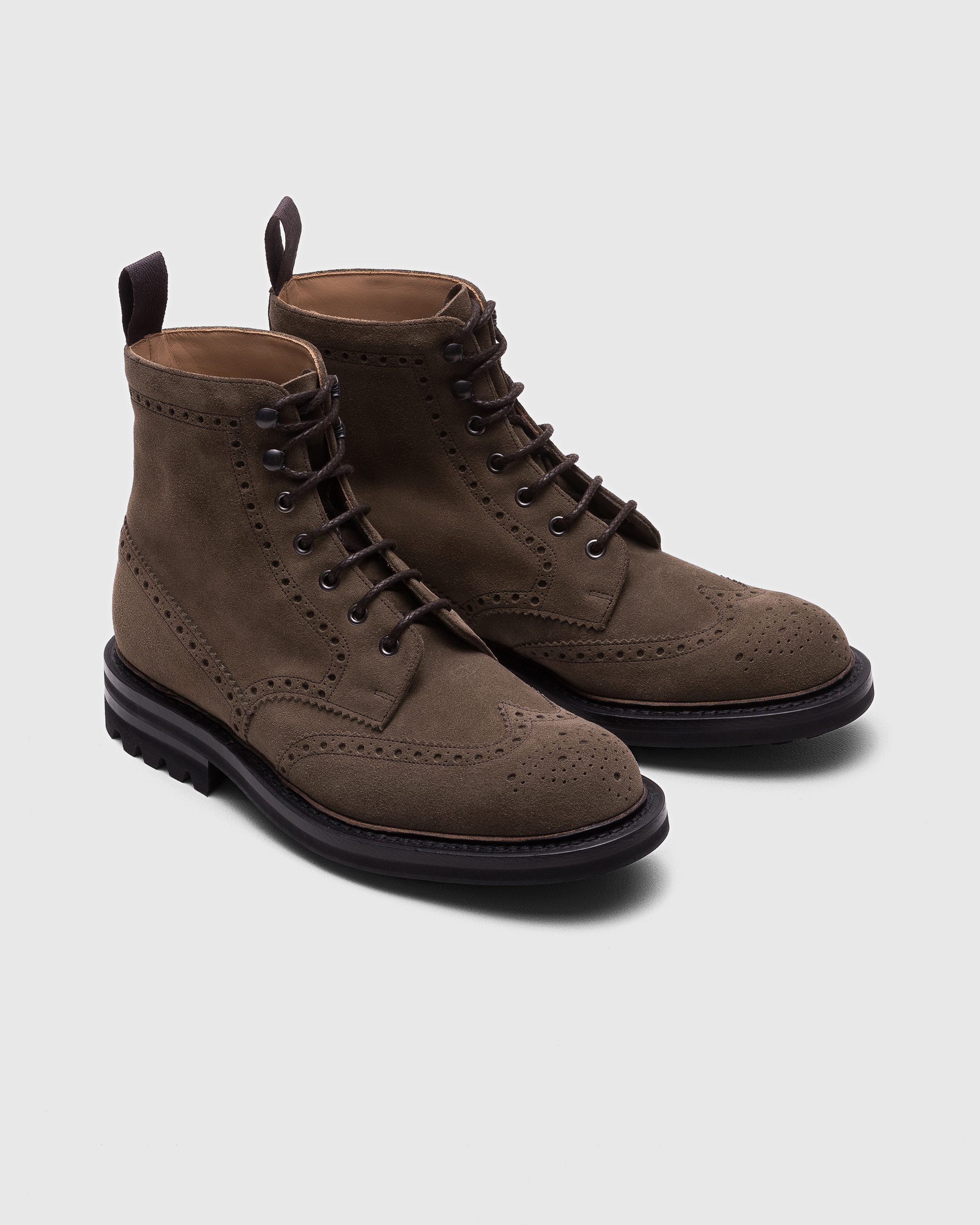 Suede Lace-Up Boot - 2