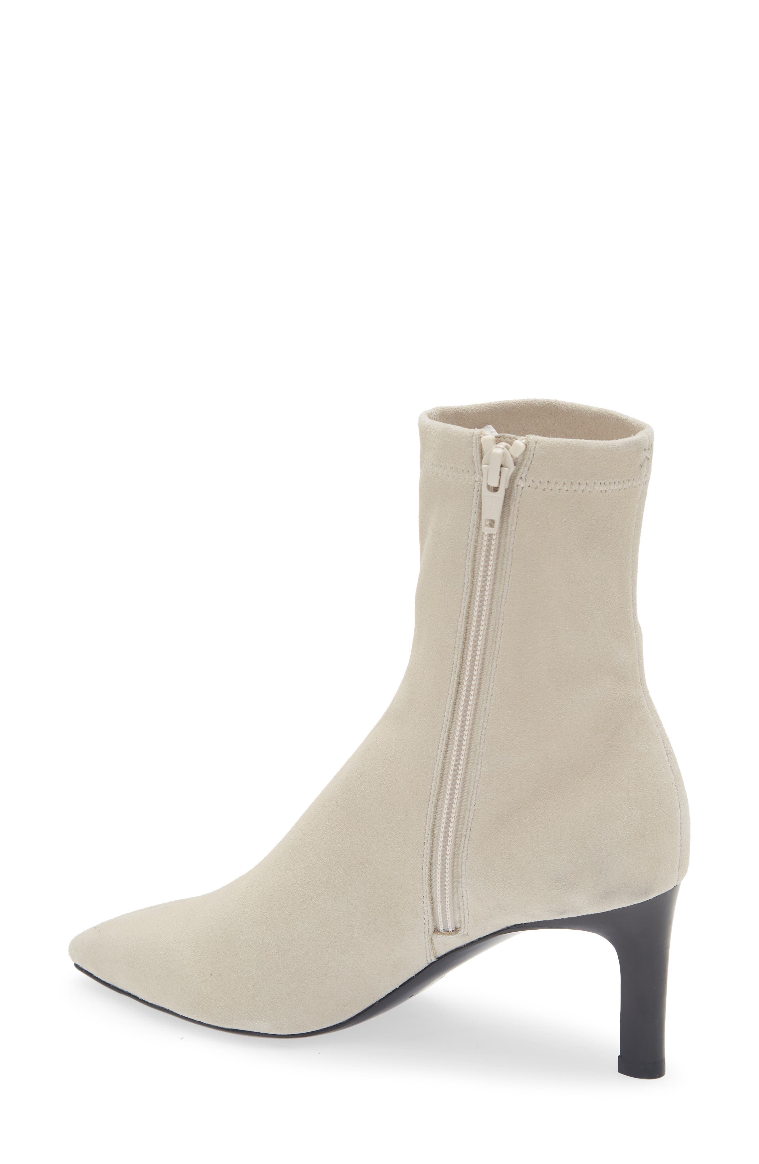 rag & bone Britt Pointed Toe Sock Bootie in Lightsands Suede at Nordstrom - 2