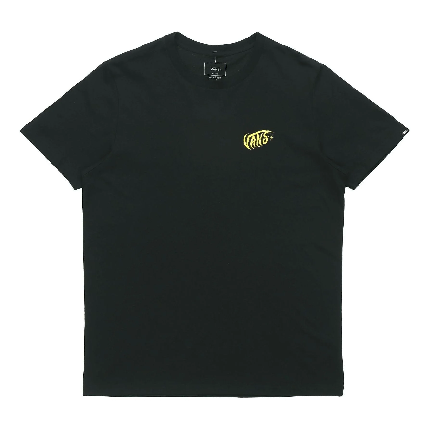 Vans Men's Artist Printed Round Neck Tee Black VN0A4P5EBLK - 1