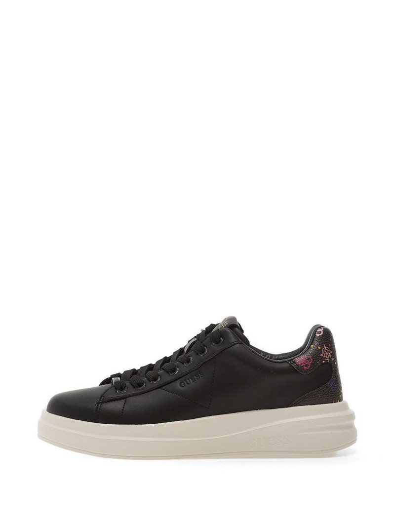 Elbina logo-print leather sneakers 1