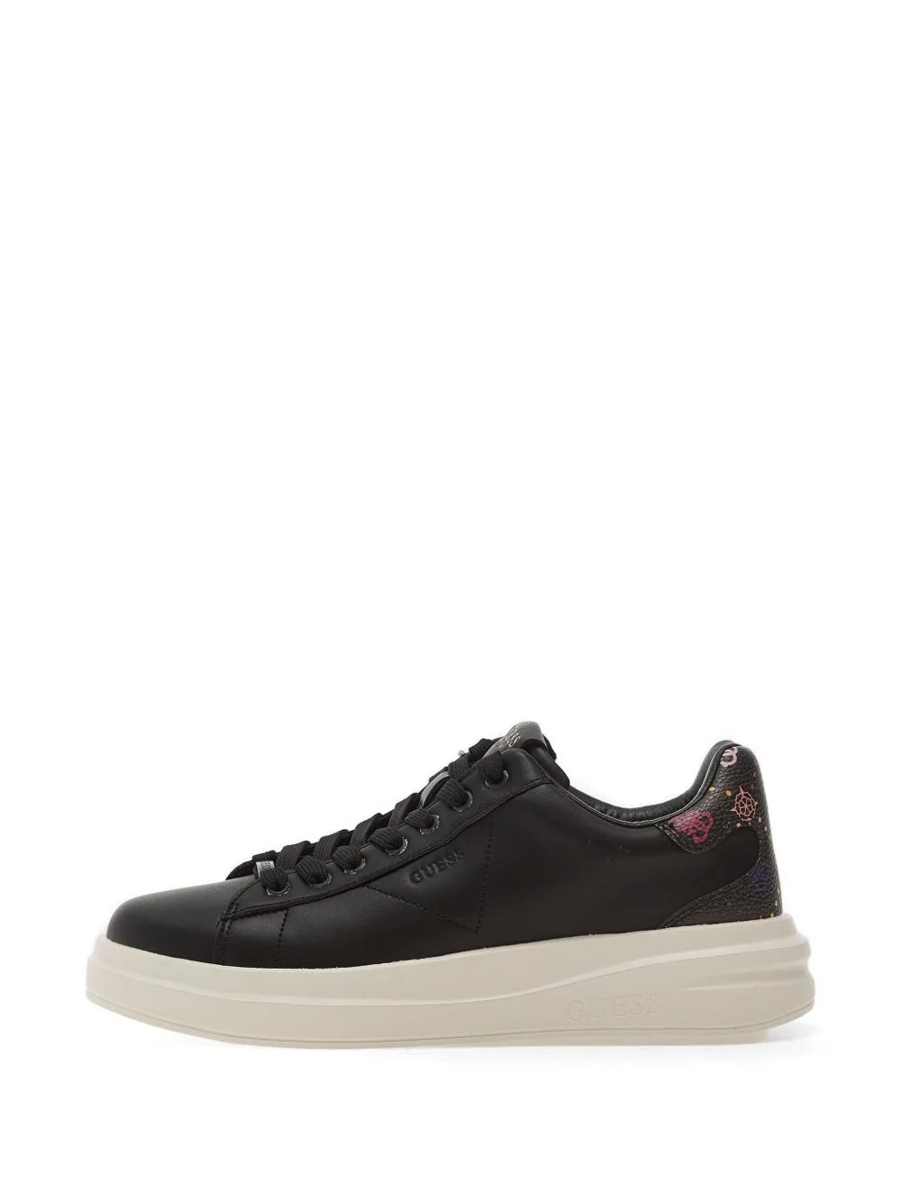 Elbina logo-print leather sneakers - 1