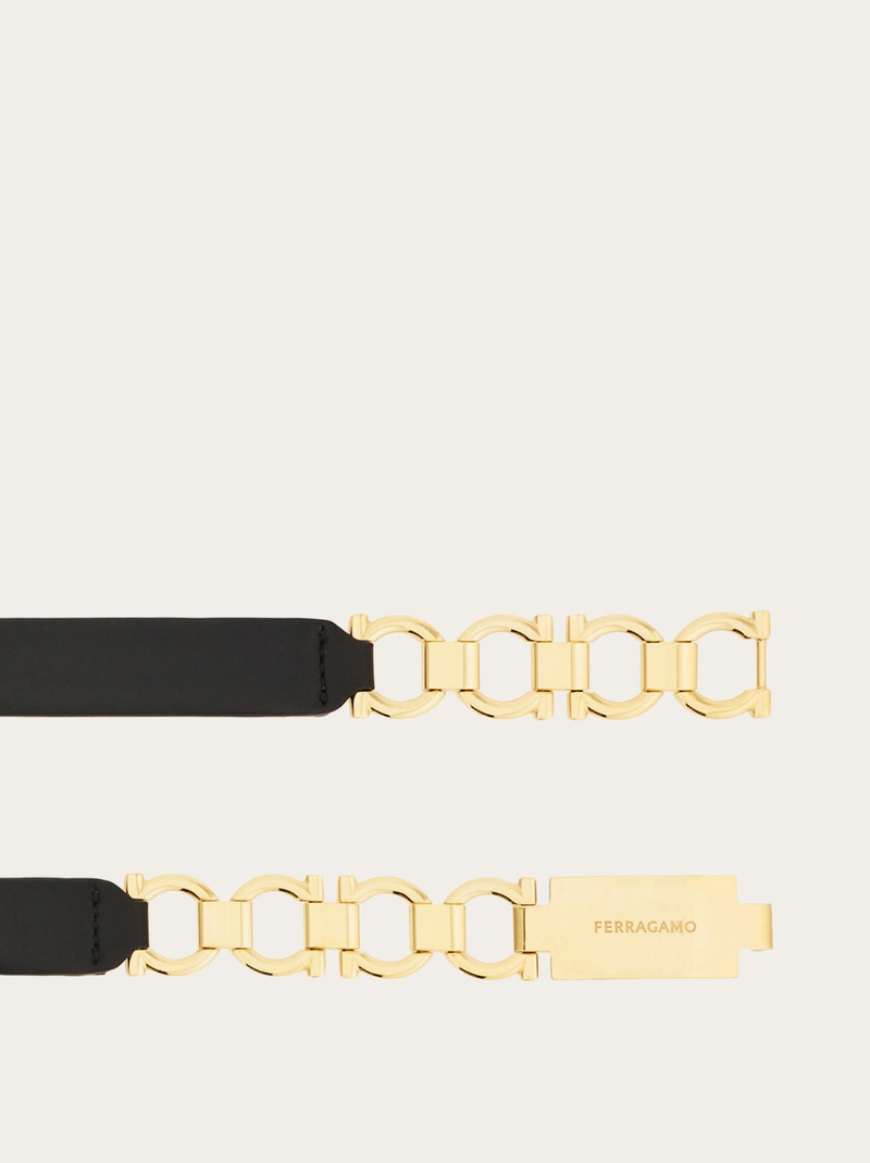 FERRAGAMO Extendable Gancini bijoux belt outlook