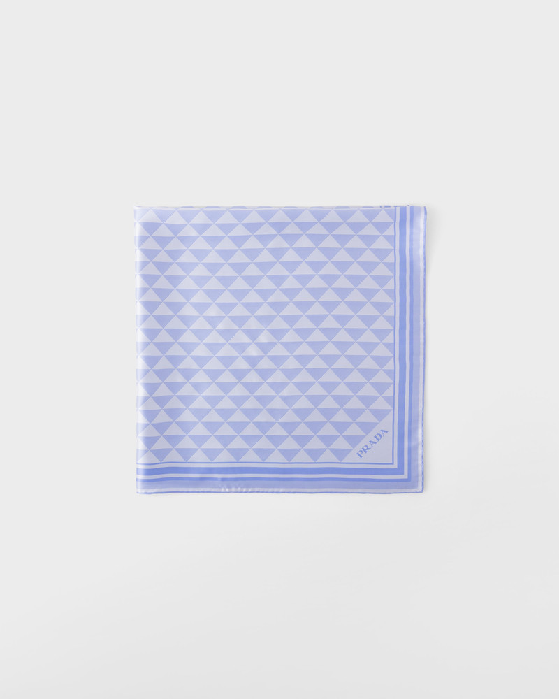 Jacquard silk scarf 90x90 1