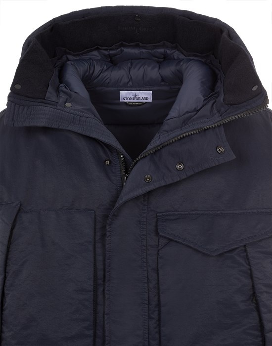 70821 OPAQUE NYLON TWILL DOWN BLUE - 3