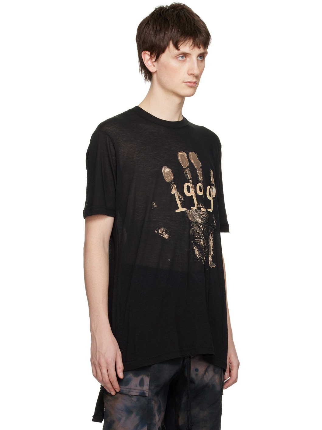 Black 1999 Hand T-Shirt - 2