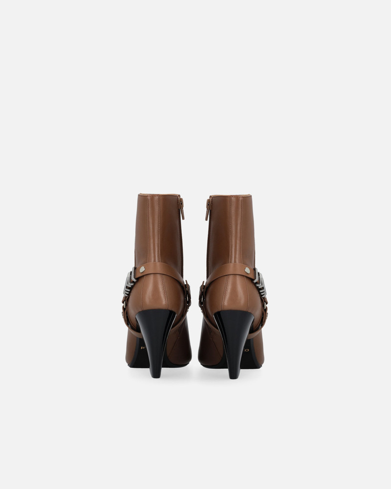 BOOTIES WITH METAL INSERTS AND LOVE BIRDS LOGO 8