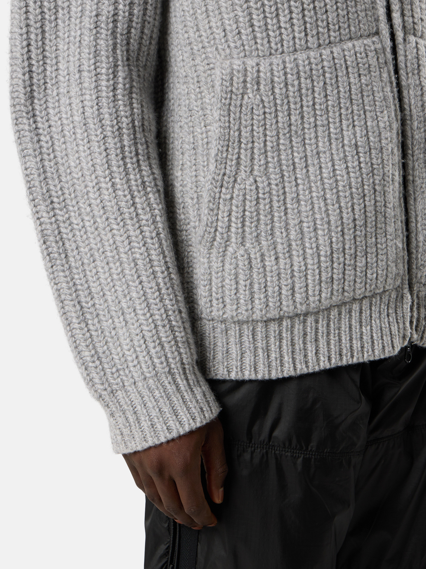 5100069 FISHERMAN'S RIB RWS WOOL AND CASHMERE - 5