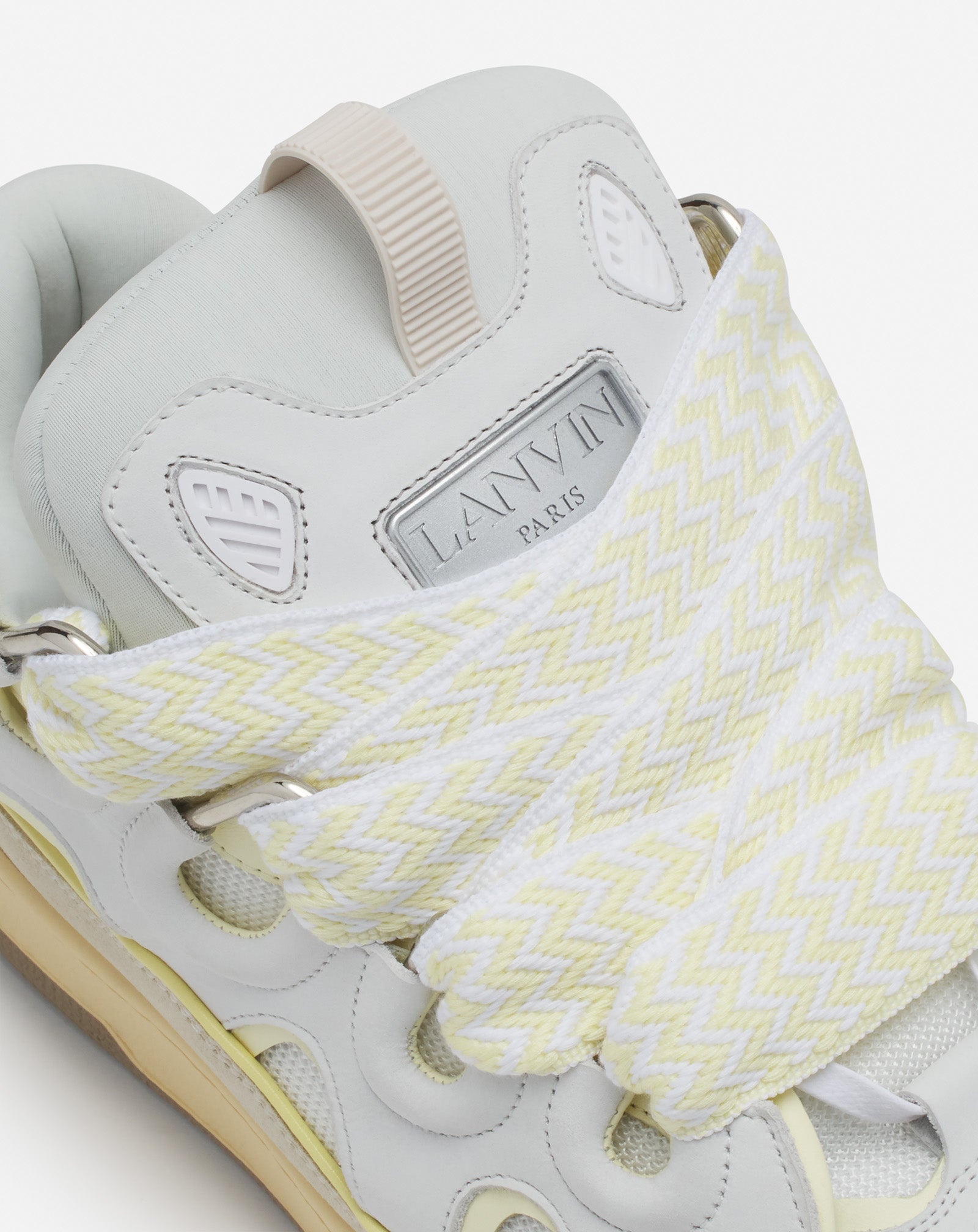 CURB LEATHER SNEAKERS - 5