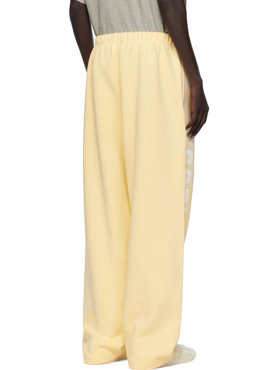 Yellow Lounge Fleece Sweatpants - 3