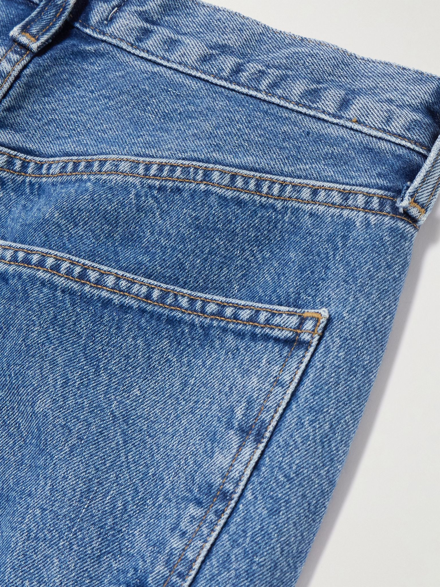 Low Curve mid-rise wide-leg jeans Mid denim - 6