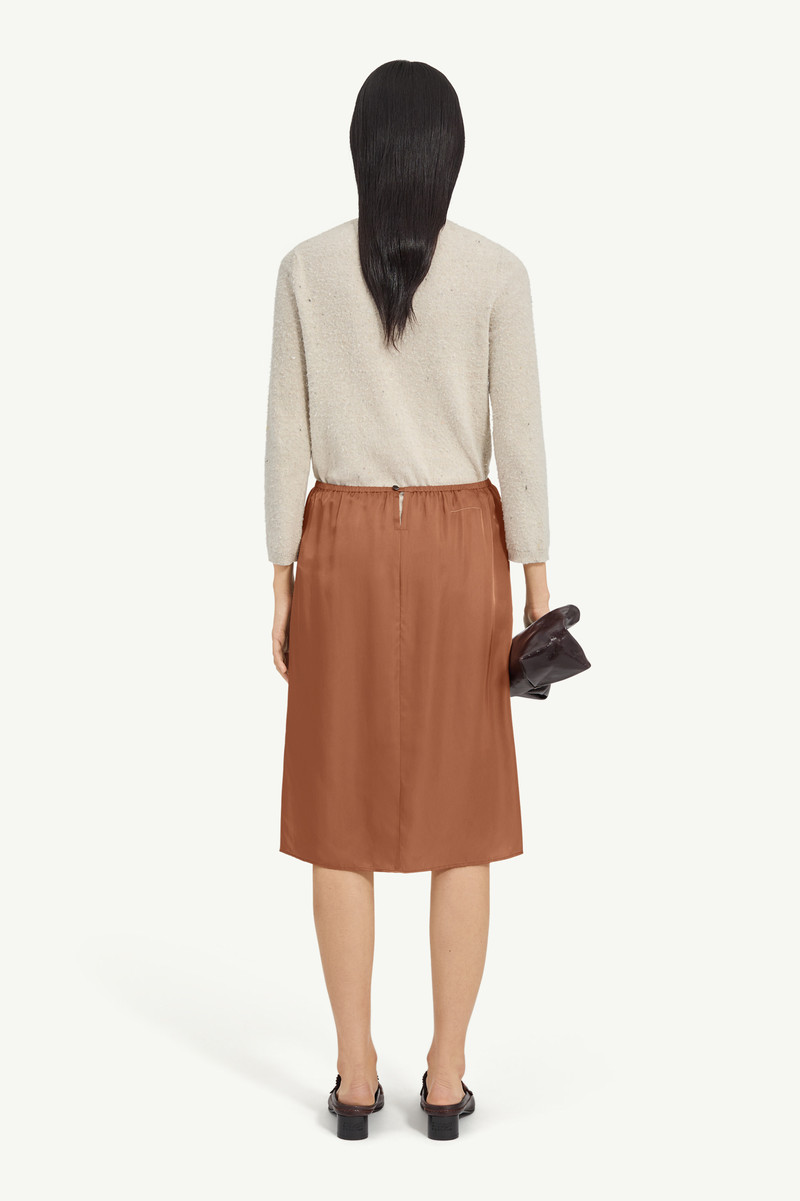 Satin Midi Skirt 3
