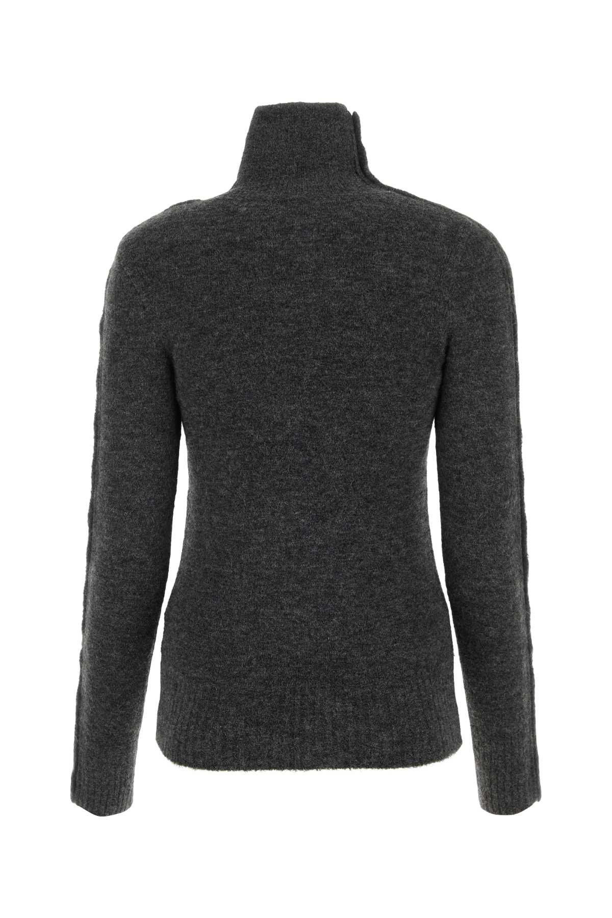 Isabel Marant Women Anthracite Nylon Blend Malo Sweater - 2